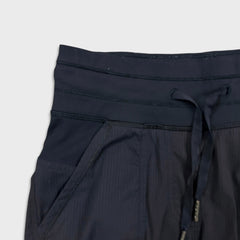 Lululemon Dance Studio Mid Rise Jogger Womens Size 2 Black Taper Leg Athletic
