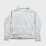 Lululemon Stress Less Pullover Womens Size 10 Gray Turtleneck Sweatshirt