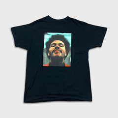 The Weeknd T Shirt Mens Large Black XO After Hours Promo Double Sided Graphic Tee