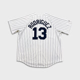 Vintage Y2K Majestic New York Yankees Alex Rodriguez #13 Jersey Mens 2XL Pinstripe MLB