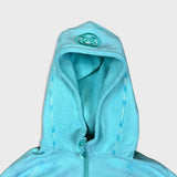 Lululemon Scuba Hoodie Womens Size 10 Blue Full Zip Sports Hooded Sweater
