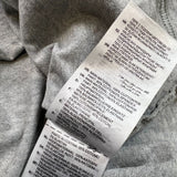 Adidas T Shirt Mens Medium Gray Essentials 3 Stripes Spell Out Short Sleeve Tee