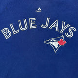 Vintage Majestic Toronto Blue Jays T Shirt Mens Large Blue Josh Donaldson MLB Baseball Tee