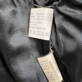 Vintage 90s Moores Bostonian Leather Jacket Mens Large Black Heavy Car Coat
