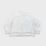 Adidas Y-3 Yohji Yamamoto Signature Sweatshirt Mens Large White Graphic Crewneck