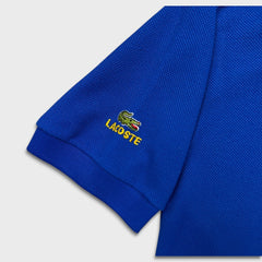 Vintage 90s Chemise Lacoste Shirt Mens XL Blue Classic Casual Preppy Polo