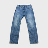 Levi's 505 Jeans Mens 33x30 Blue Regular Fit Straight Leg Light Wash Denim Pants
