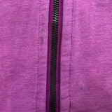 Lululemon Scuba Hoodie Womens Size 12 Purple Light Cotton Full Zip Sports Hooded Sweater
