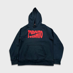 Nike Toronto Hoodie Mens Large Black Sportswear Graphic Hooded Sweater
