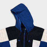 Vintage 90s Starter Toronto Maple Leafs Heavy Jacket Mens XL Blue 1/4 Zip NHL Hockey Coat
