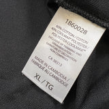 United Colors of Benetton Polo Shirt Mens XL Black Coolmax Short Sleeve Golf