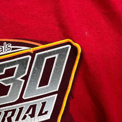 2016 Fall Classic NASCAR Racing T Shirt Mens Large Red Double Sided Graphic Tee