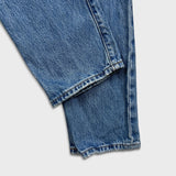 Levi's 501 Jeans Mens 30x30 Blue Original Fit Straight Distressed Medium Wash Denim Pants