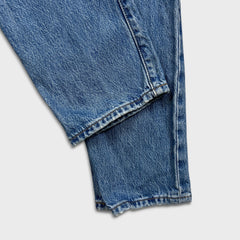 Levi's 501 Jeans Mens 30x30 Blue Original Fit Straight Distressed Medium Wash Denim Pants