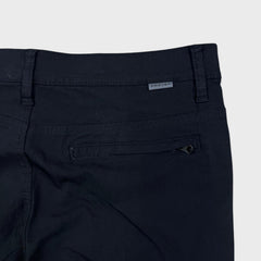 Projek Raw Pants Mens 36x30 Black Slim Tapered Leg Chino Cargo Casual Trousers