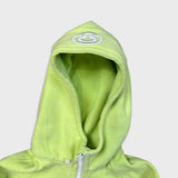 Lululemon Scuba Hoodie Womens Size 2 Green Full Zip Sports Hooded Sweater