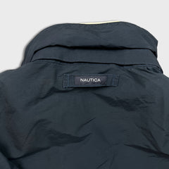 Nautica Jacket Mens Large Red Full Zip N-83 Outdoor Bomber Coat