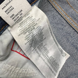 Diesel 2020 D-Viker Jeans Mens 38x30 Blue Regular Straight Fit Dark Wash Denim Pants