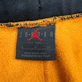Nike Jordan Shorts Mens Small Yellow Jumpman Tech Fleece Sportswear Pocketed