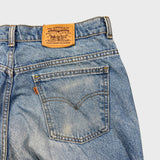 Vintage 90s Levi's 506 Jeans Mens 34x30 Blue Comfort Relaxed Straight Light Wash Denim Pants