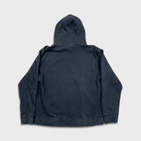 Nike SB Hoodie Mens Large Black Spell Out Skateboard Pullover Hooded Sweater
