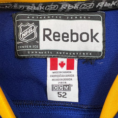 Vintage Y2K Reebok Buffalo Sabres Ryan Miller #30 Jersey Mens Large Blue NHL Hockey