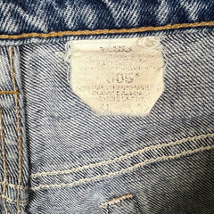 Vintage 90s Levi's 505 Jeans Mens 38x29 Blue Original Fit Straight Leg Denim Pants
