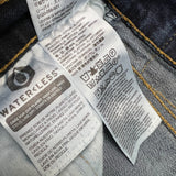 Levi's 511 Jeans Mens 34x32 Blue Slim Fit Mid Rise Dark Wash Stretch Denim Pants