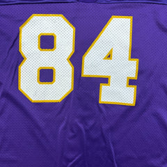 Vintage 90s Randy Moss Minnesota Vikings Champion Jersey #84 Mens XL Purple NFL Football
