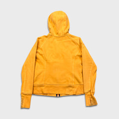 Lululemon Scuba Hoodie Womens Size 10 Yellow Full Zip Sports Hooded Sweater