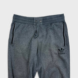 Adidas Originals Sweatpants Mens Large Gray Trefoil Taper Leg Jogger