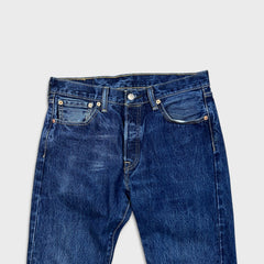 Levi's 501 Jeans Mens 30x32 Blue Original Fit Straight Leg Medium Wash Denim Pants