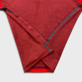 Nike Dri Fit SMU Mustangs  1/4 Zip Sweatshirt Mens 3XL Red Southern Methodist Football University Pullover