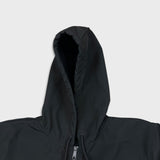 Dickies Genuine Jacket Mens Large Black Lined Workwear Hooded Windbreaker