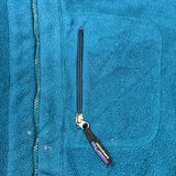 Vintage 90s Patagonia Fleece Mens Medium Blue USA Full Zip Synchilla Jacket