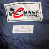 Vintage 90s Chase Authentics Mark Martin NASCAR Jacket Mens Large Blue Valvoline Racing Bomber