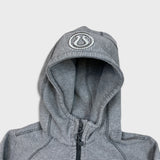 Lululemon Scuba Hoodie Womens Size 4 Gray Full Zip Sports Hooded Sweater