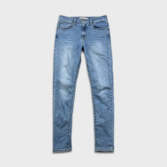 Levi's 720 Jeans Womens 30x30 Blue High Rise Super Skinny Faded Slim Leg Denim Pants