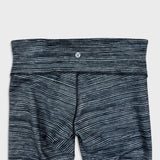 Lululemon Wunder Under Pants III Womens Size 8 Gray Mid Rise Yoga Leggings Tights