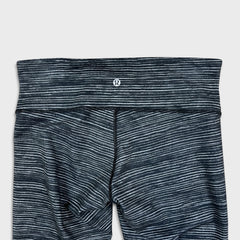 Lululemon Wunder Under Pants III Womens Size 8 Gray Mid Rise Yoga Leggings Tights