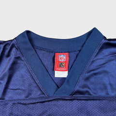 Reebok Corey Dillon #28 New England Patriots Jersey Mens 2XL Blue NFL Football