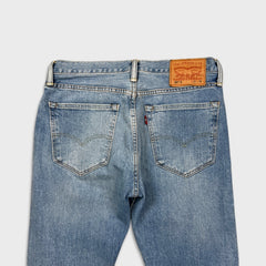 Levi's 501 S Jeans Womens 31x30 Blue Skinny Taper Leg Light Wash Faded Denim Pants