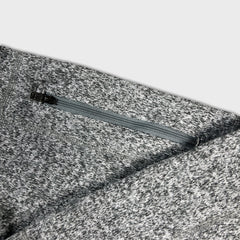 Patagonia Fleece Womens Medium Gray Outdoor Pullover Quarter Zip Jacket