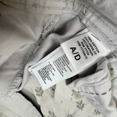 G-Star Raw Pants Mens 34x30 White Straight Fit Casual Utility Cargo Trousers