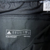 Adidas Aeroready Track Pants Mens Small Black Stripes Training Athletic Jogger