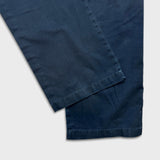 Dickies Pants Mens 34x32 Blue Regular Straight Workwear Fade Chino Cargo Trouser