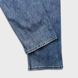 Levi's 505 Jeans Mens 36x32 Blue Regular Fit Straight Leg Dark Wash Stretch Denim Pants
