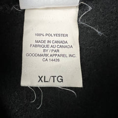 Vintage 90s Disney Mickey Mouse Fleece Mens XL Black 1/2 Snap T Ski Jacket