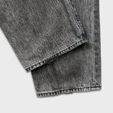 Levi's 568 Jeans Mens 33x32 Black Loose Straight Faded Dark Wash Denim Pants