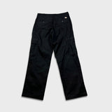 Dickies Pants Mens 34x32 Black Regular Straight Workwear Chino Cargo Trouser